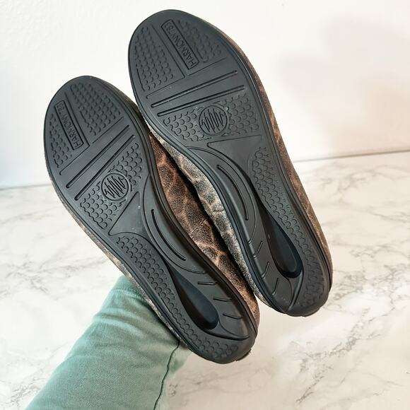 Harmony 783 Brown‎ Giraffe Slip On Grounding Loafers Women's Size 9.5 - Picture 9 of 10